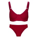 ست پرسی عشوه کد 194010 رنگ زرشکی