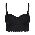 دکلته دانتل کش پهن عشوه کد 06501 رنگ مشکی - Image 6