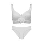 ست نخی فنردار عشوه کد 191003 رنگ سفید