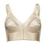 گلدوزی پایه پهن عشوه کد 201702 رنگ کرم