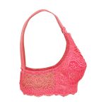 تور دانتل عشوه کد 205006 رنگ صورتی فلور - Image 6