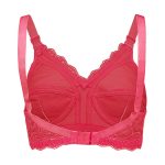 تور دانتل عشوه کد 205006 رنگ صورتی فلور - Image 3