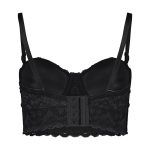 دکلته دانتل کش پهن عشوه کد 06501 رنگ مشکی - Image 4