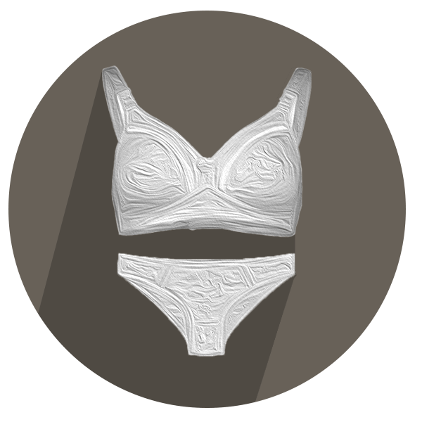 ست سوتین بدون فنر