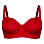 سوتین فنردار پرسی عشوه کد 192005 رنگ قرمز