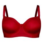 سوتین فنردار پرسی عشوه کد 192004 رنگ زرشکی