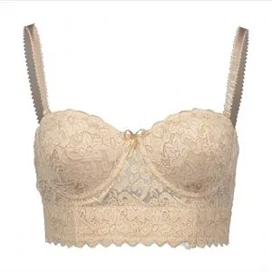 دکلته دانتل کش پهن عشوه کد 06502 رنگ کرم