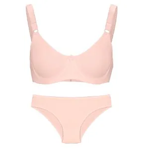 ست پرسی عشوه کد 194008 رنگ صورتی