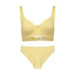 ست نخی فنردار عشوه کد 191002 رنگ کرم