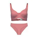 ست نخی فنردار عشوه کد 191014 رنگ کالباسی - Image 9