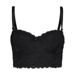 دکلته دانتل کش پهن عشوه کد 06501 رنگ مشکی - Image 6