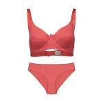 ست نخی فنردار عشوه کد 191007 رنگ گلبهی