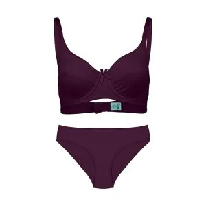 ست نخی فنردار عشوه کد 191015 رنگ بنفش