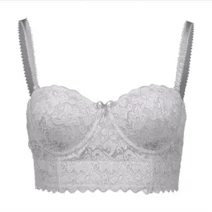 دکلته دانتل کش پهن عشوه کد 06503 رنگ سفید