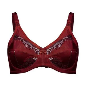 مدل پروانه ای عشوه کد 201806 رنگ زرشکی