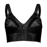 سوتین گلدوزی پایه پهن عشوه کد 201701 رنگ مشکی - Image 6