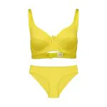 ست نخی فنردار عشوه کد 191004 رنگ زرد