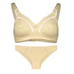 ست نخی بدون فنر عشوه کد 193002 رنگ کرم - Image 7