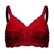 تور دانتل عشوه کد 205010 رنگ زرشکی