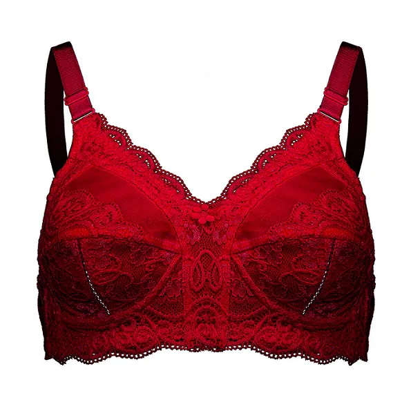 تور دانتل عشوه کد 205010 رنگ زرشکی