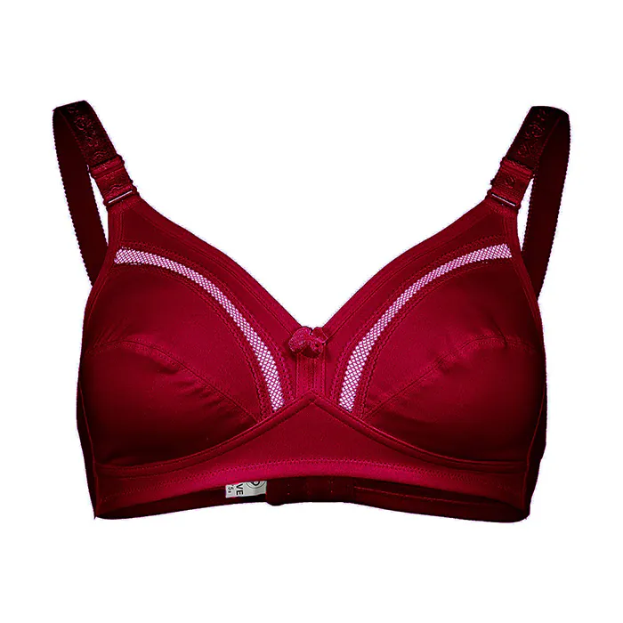 ست نخی بدون فنر عشوه کد 193010 رنگ زرشکی - Image 7