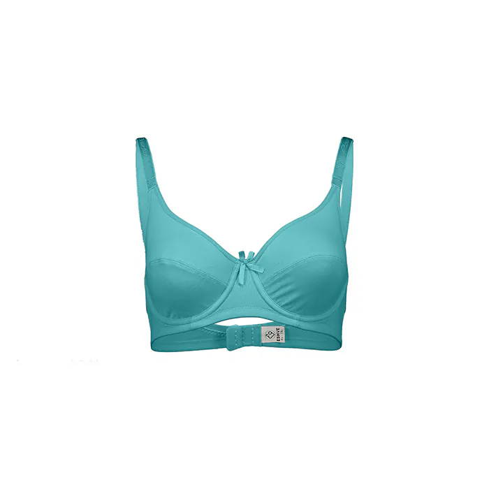 ست نخی فنردار عشوه کد 191009 رنگ فیروزه ای - Image 4