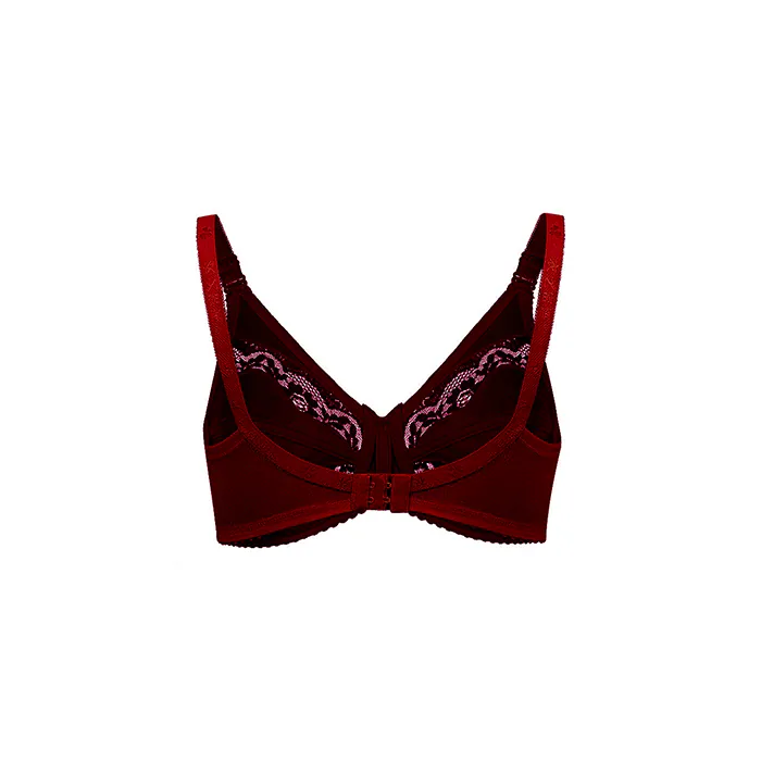 مدل پروانه ای عشوه کد 201806 رنگ زرشکی - Image 5