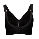 سوتین گلدوزی پایه پهن عشوه کد 201701 رنگ مشکی - Image 4