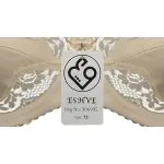 مدل پروانه ای عشوه کد 201802 رنگ کرم - Image 6