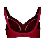 ست نخی بدون فنر عشوه کد 193010 رنگ زرشکی - Image 5