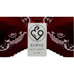 مدل پروانه ای عشوه کد 201806 رنگ زرشکی - Image 4