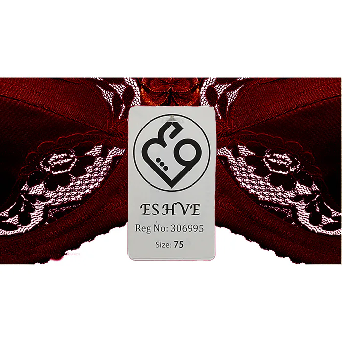 مدل پروانه ای عشوه کد 201806 رنگ زرشکی - Image 4