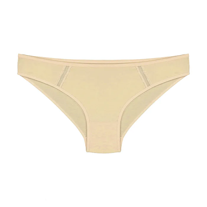 ست نخی بدون فنر عشوه کد 193002 رنگ کرم - Image 3