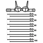 مدل پروانه ای عشوه کد 201803 رنگ سفید - Image 2