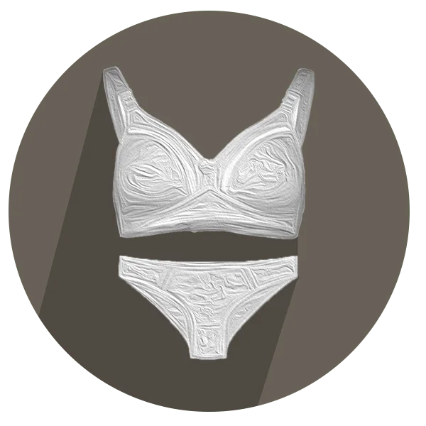 ست سوتین بدون فنر