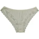 شورت زنانه کبریتی گیپوردار میسپل رنگ طوسی