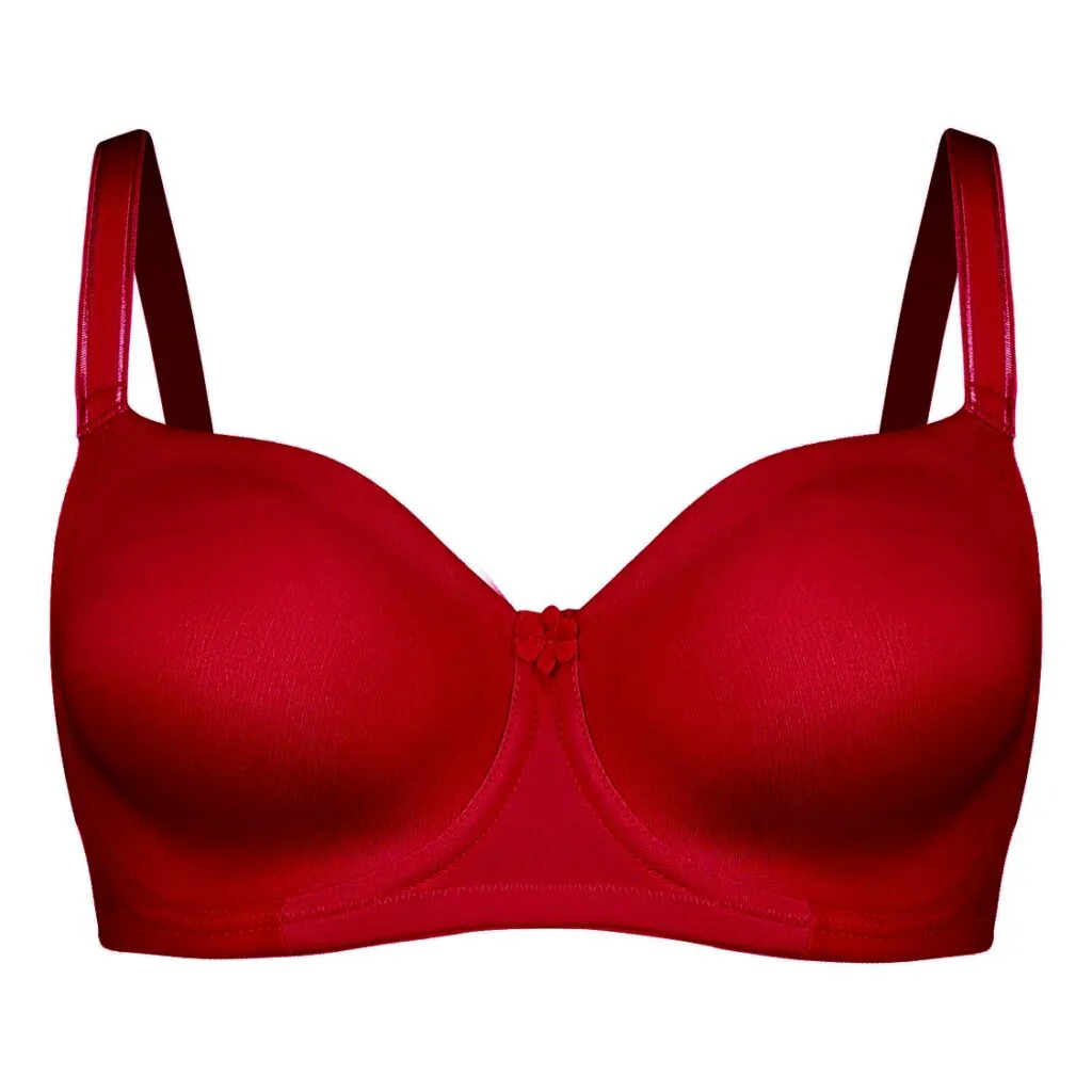 سوتین فنردار پرسی عشوه کد 192004 رنگ زرشکی