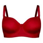 سوتین فنردار پرسی عشوه کد 192004 رنگ زرشکی