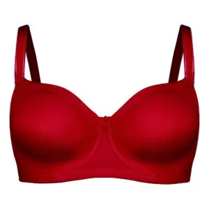 سوتین فنردار پرسی عشوه کد 192004 رنگ زرشکی