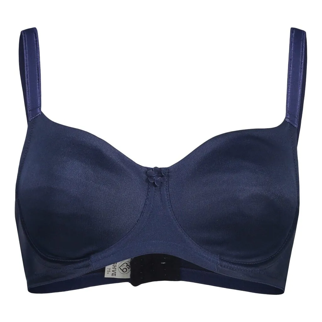 سوتین فنردار پرسی عشوه کد 192005 رنگ سرمه ای